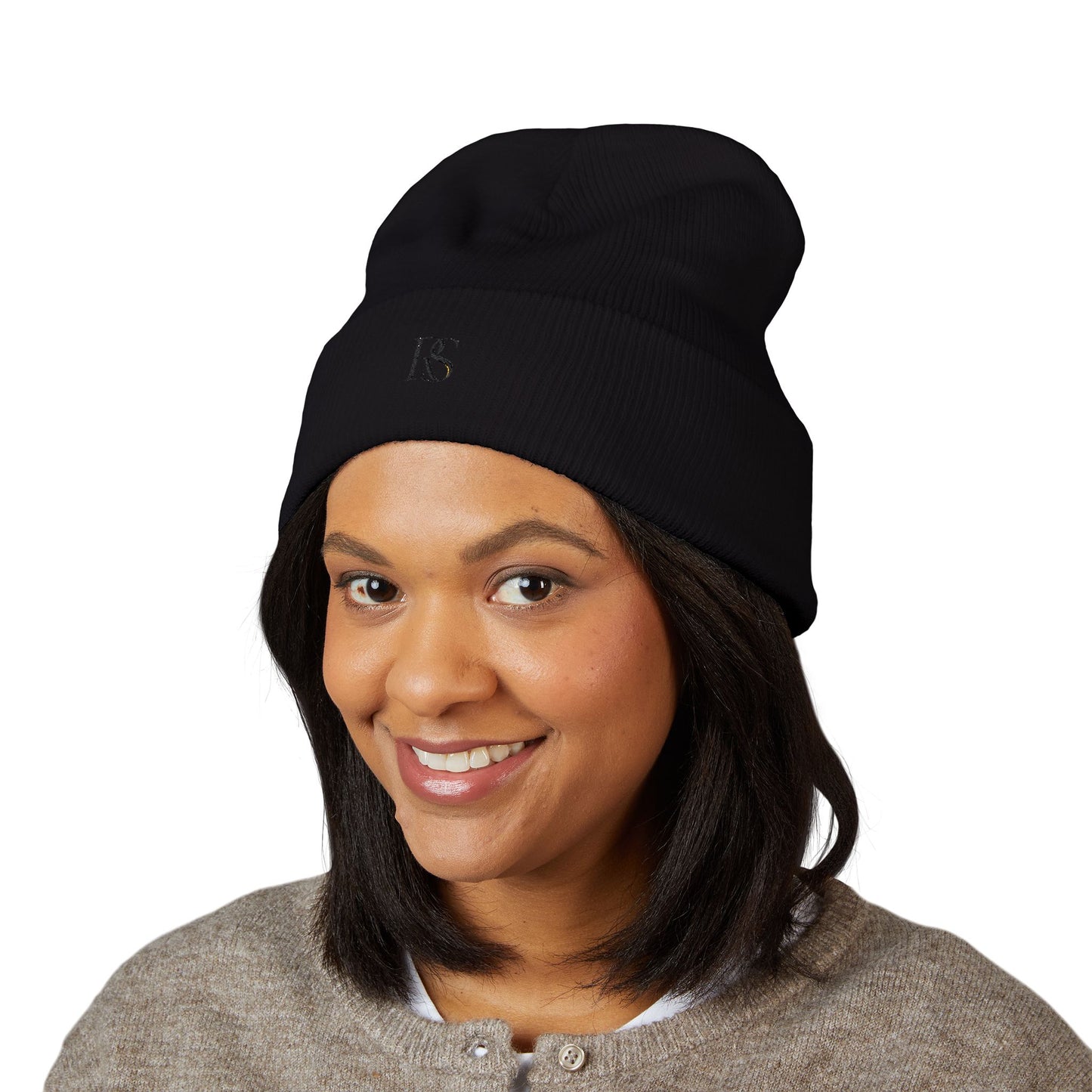 Classic Cuffed Beanie - Stylish Winter Hat, Embroidered Beanie, Casual Accessories, Cozy Knit Cap for Outdoors, Gift for Him or Her