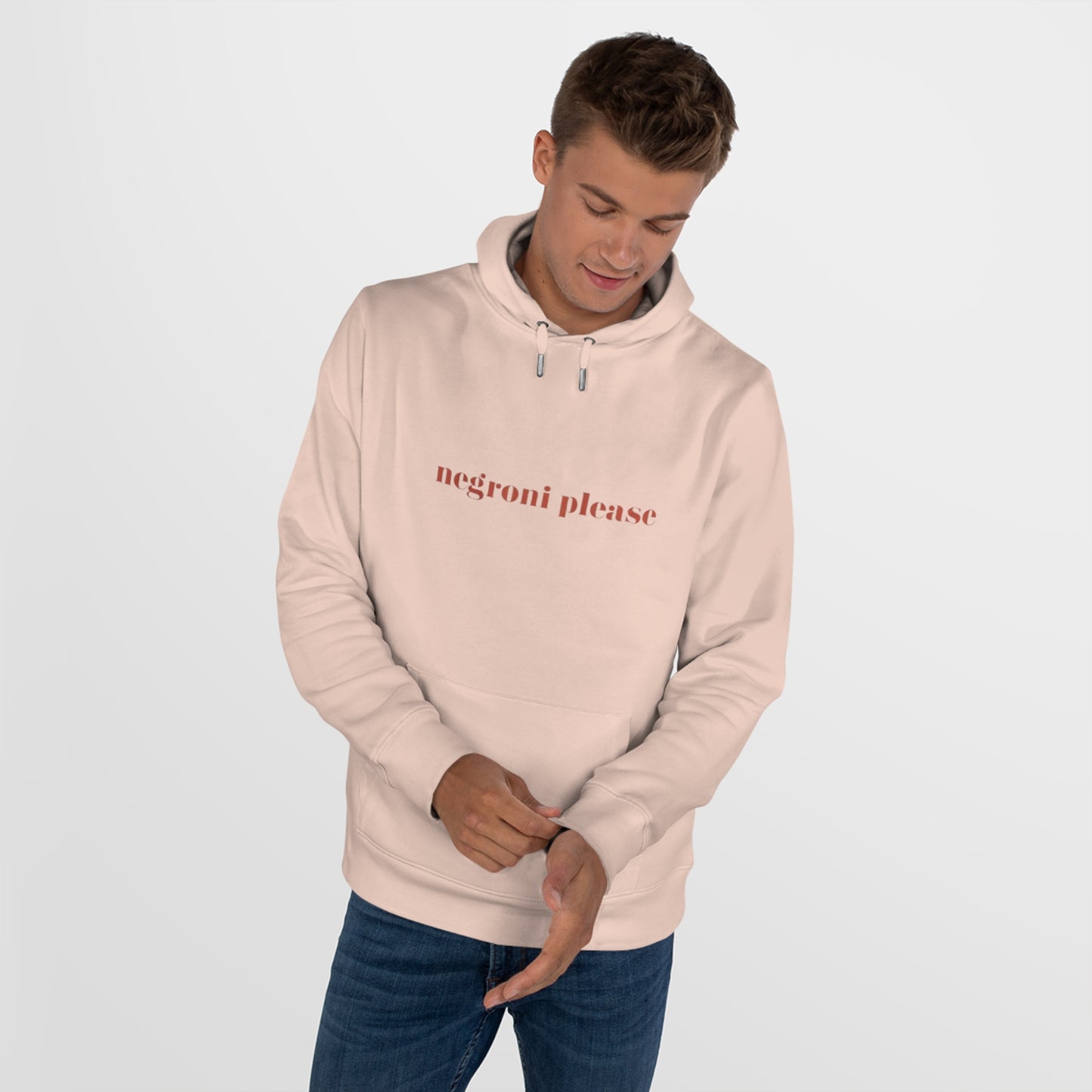 Chic Negroni Hoodie: Casual Drink Lover's Sweatshirt, Perfect Gift for Cocktail Enthusiasts, Cozy Lounge Wear, Ideal for Parties & Events