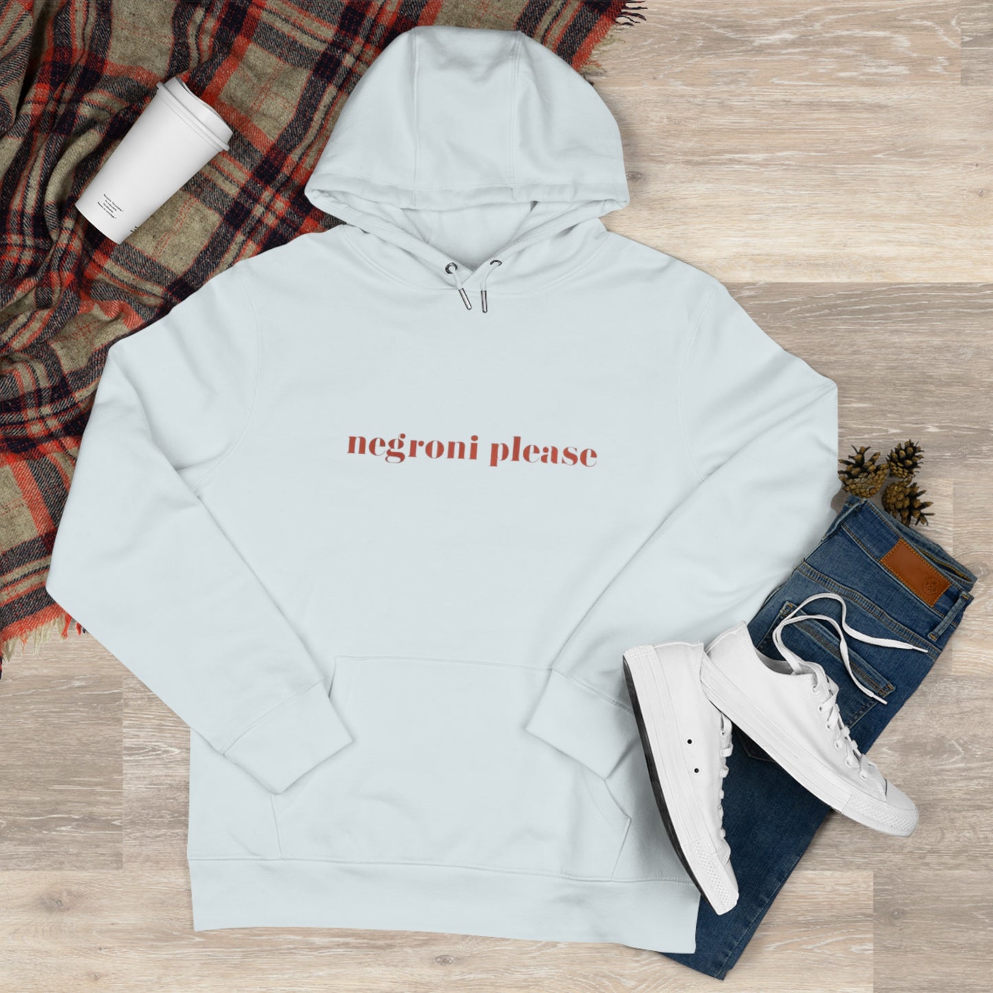 Chic Negroni Hoodie: Casual Drink Lover's Sweatshirt, Perfect Gift for Cocktail Enthusiasts, Cozy Lounge Wear, Ideal for Parties & Events