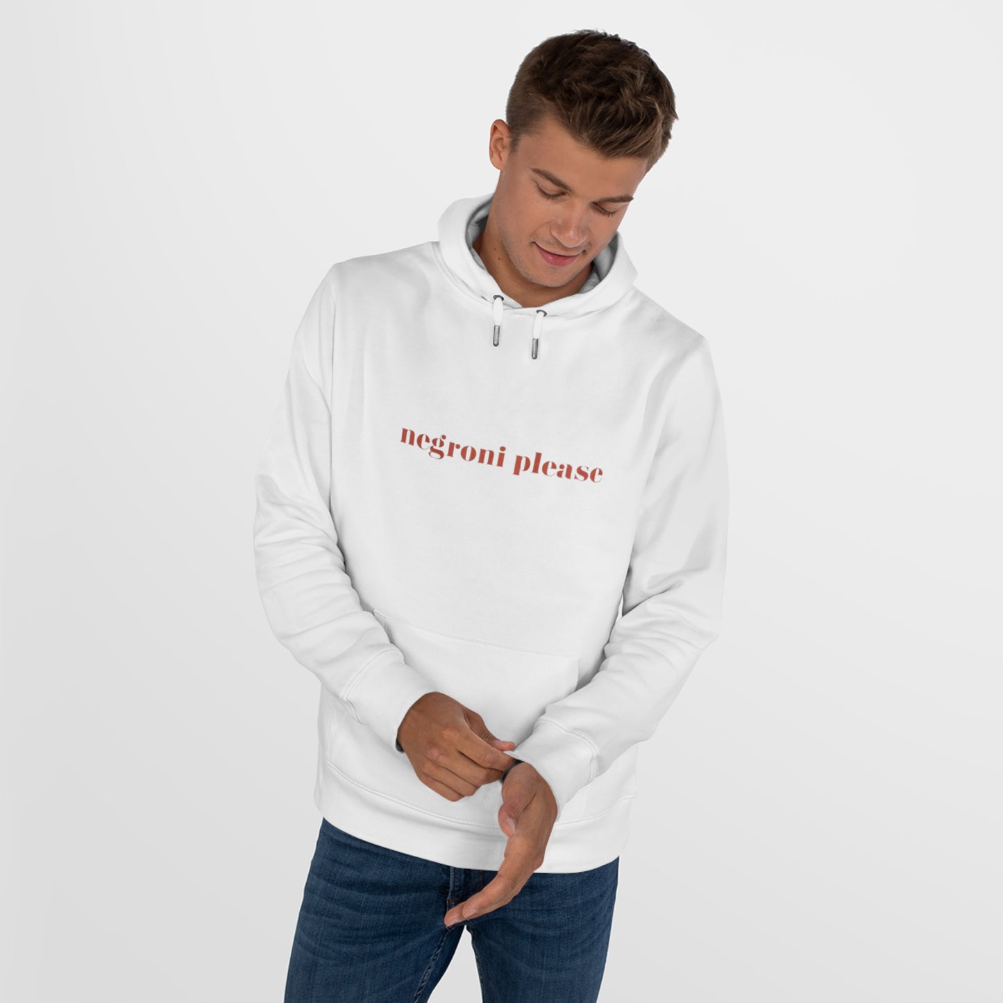 Chic Negroni Hoodie: Casual Drink Lover's Sweatshirt, Perfect Gift for Cocktail Enthusiasts, Cozy Lounge Wear, Ideal for Parties & Events