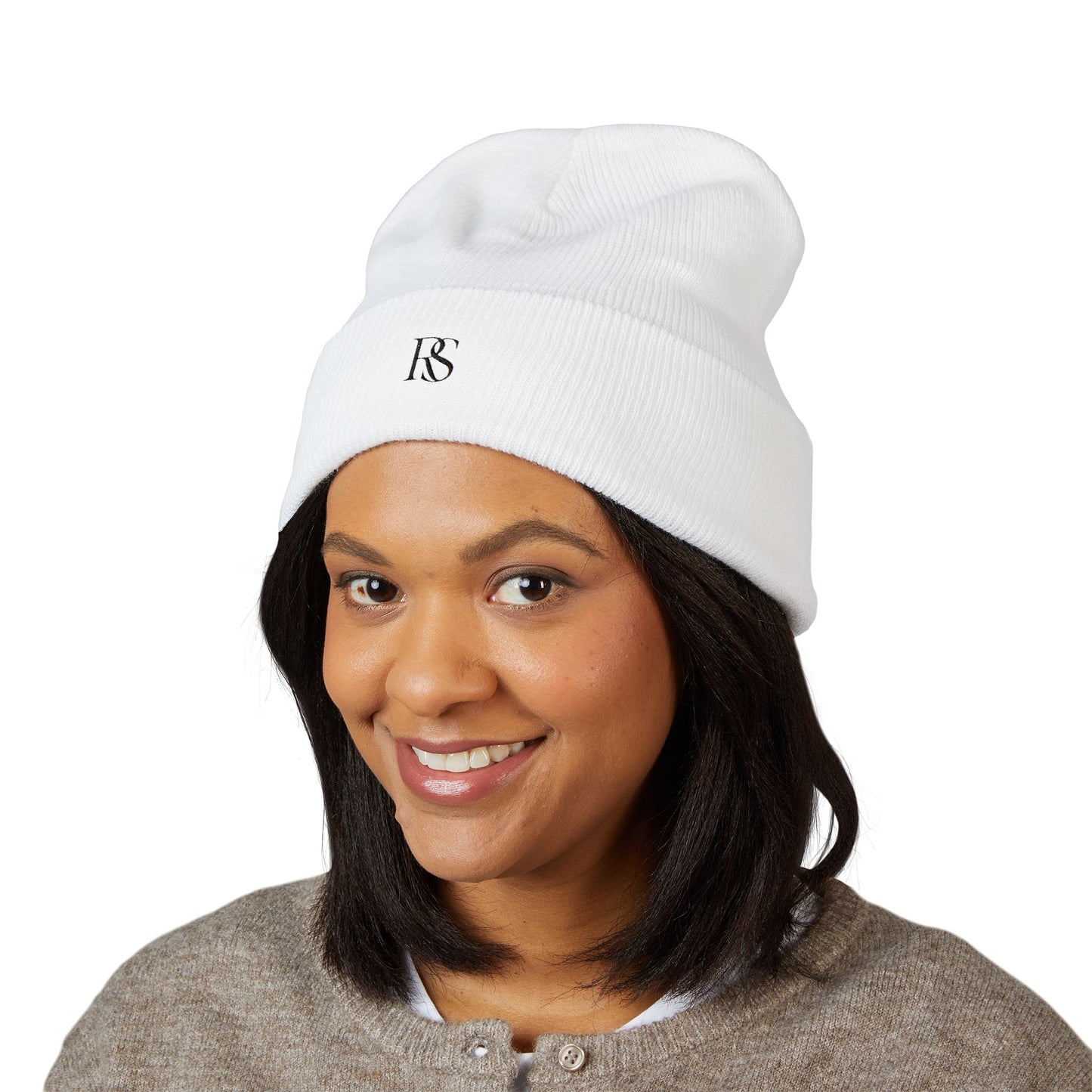 Classic Cuffed Beanie - Stylish Winter Hat, Embroidered Beanie, Casual Accessories, Cozy Knit Cap for Outdoors, Gift for Him or Her
