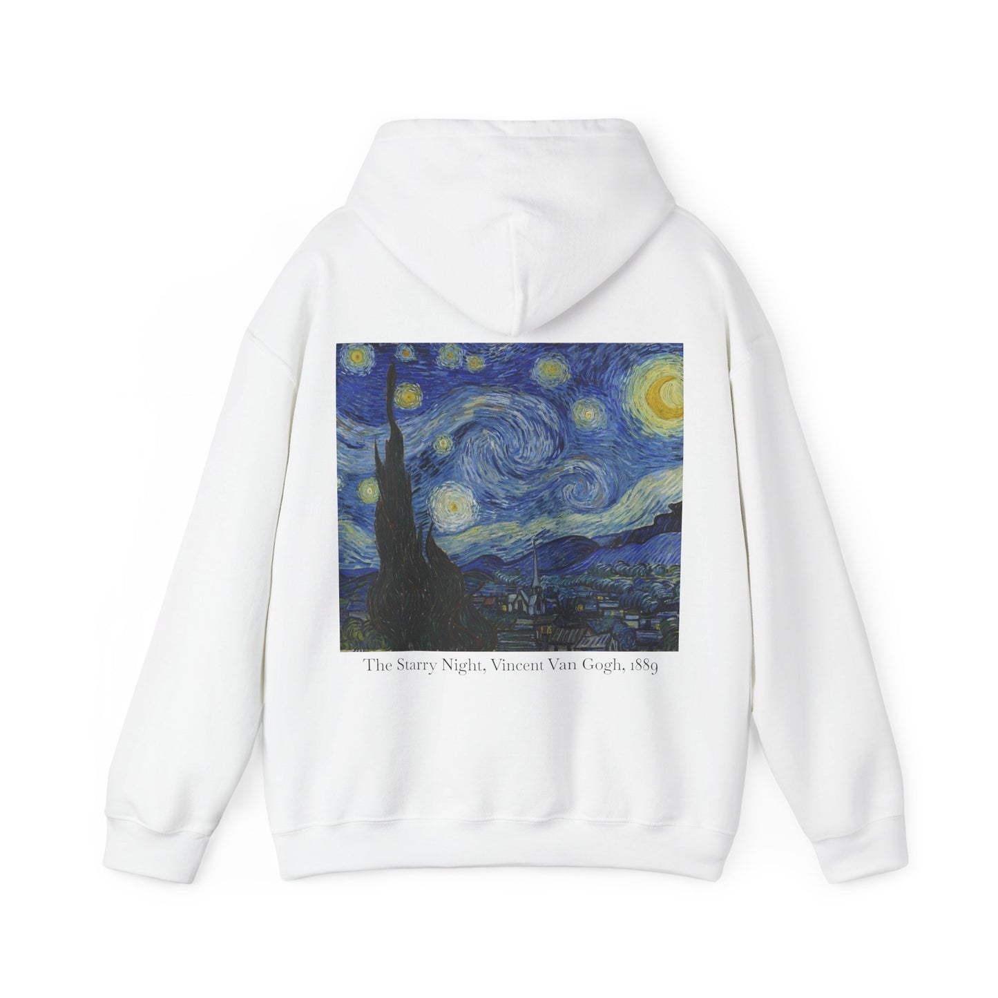 Starry Night Hoodie — Van Gogh Art Print Pullover