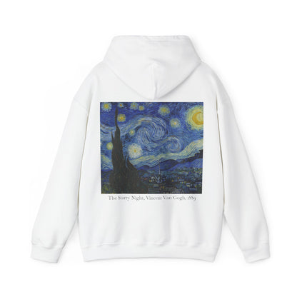 Starry Night Hoodie — Van Gogh Art Print Pullover