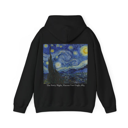 Starry Night Hoodie — Van Gogh Art Print Pullover
