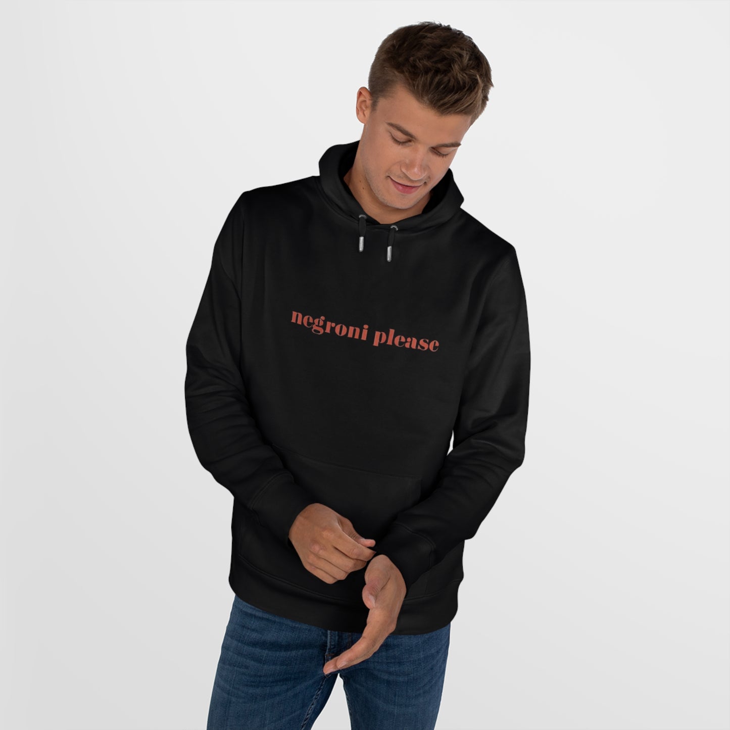 Chic Negroni Hoodie: Casual Drink Lover's Sweatshirt, Perfect Gift for Cocktail Enthusiasts, Cozy Lounge Wear, Ideal for Parties & Events