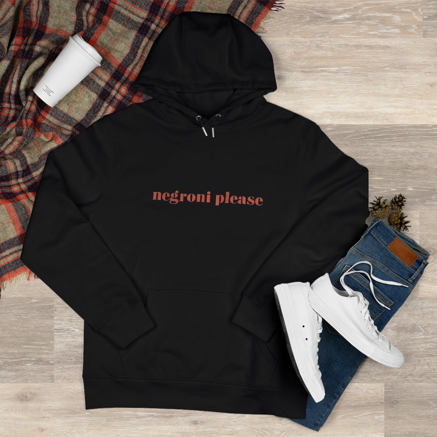 Chic Negroni Hoodie: Casual Drink Lover's Sweatshirt, Perfect Gift for Cocktail Enthusiasts, Cozy Lounge Wear, Ideal for Parties & Events