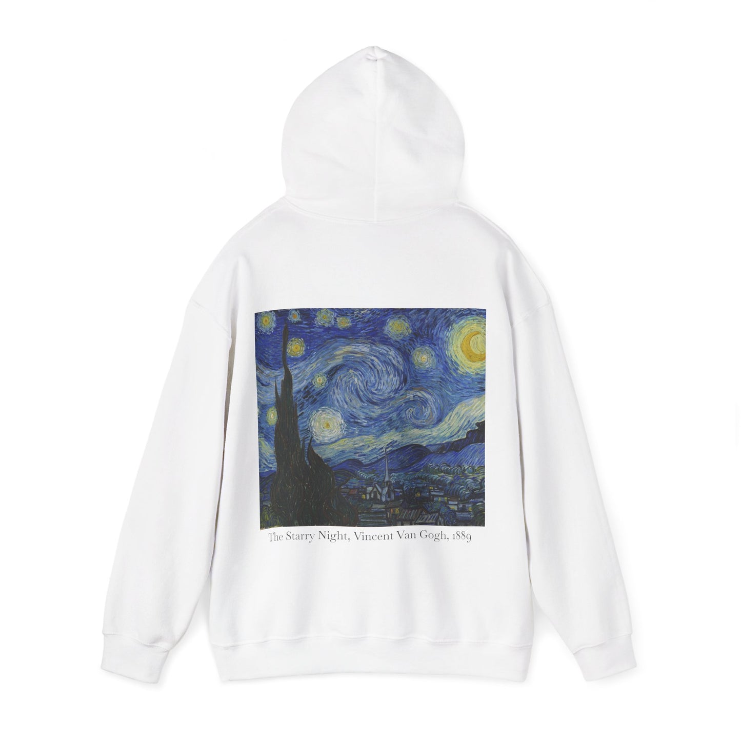 Starry Night Hoodie — Van Gogh Art Print Pullover