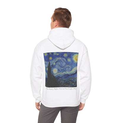 Starry Night Hoodie — Van Gogh Art Print Pullover