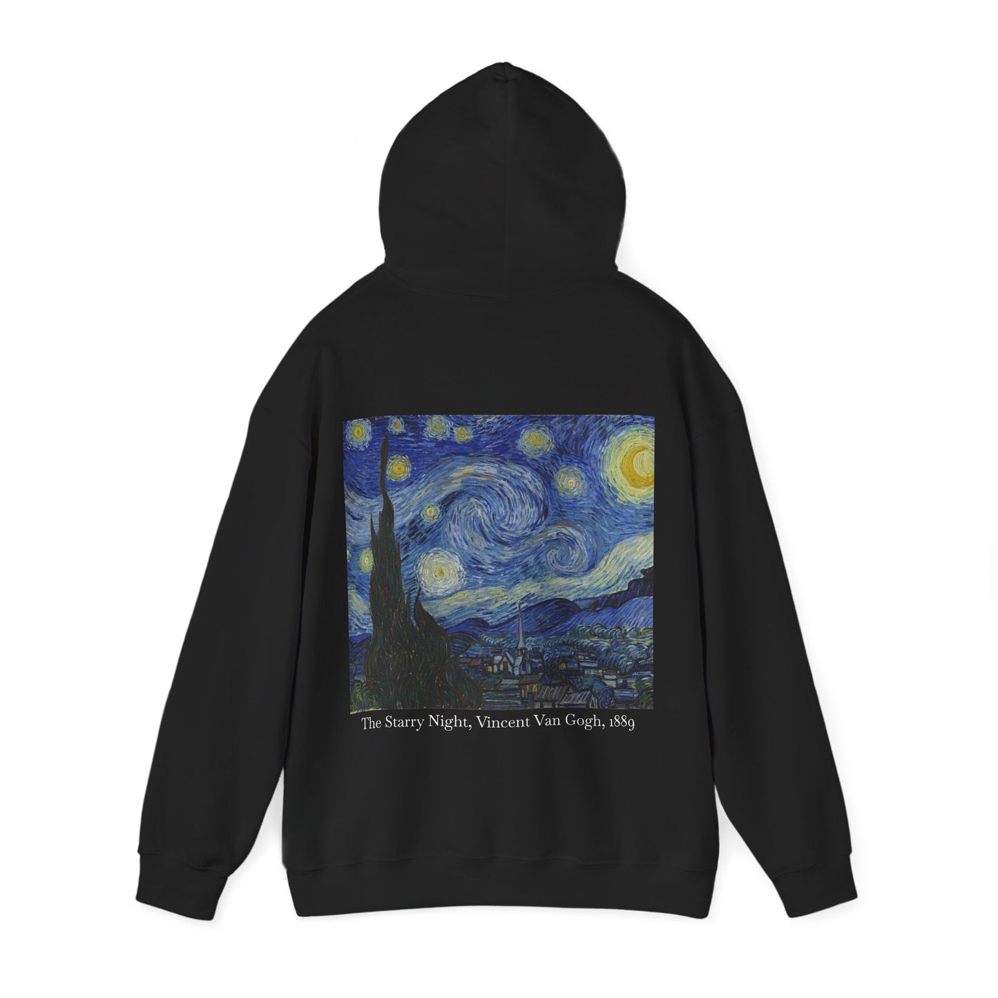Starry Night Hoodie — Van Gogh Art Print Pullover